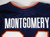 2012 Virginia Cavaliers Montgomery #34 Game Used Navy Jersey 40 015