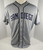 San Diego Padres Nick Hundley #4 Game Issued Grey Jersey