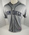 San Diego Padres Cory Burns #77 Game Issued Grey Jersey