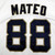 2015 San Diego Padres Marcus Mateo #88 Game Issued White Jersey