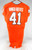 2014 Virginia Cavaliers Connor Wingo-Reeves #41 Game Used Orange Jersey 42 092