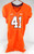 2014 Virginia Cavaliers Connor Wingo-Reeves #41 Game Used Orange Jersey 42 092
