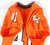2014 Virginia Cavaliers Connor Wingo-Reeves #41 Game Used Orange Jersey 42 092