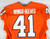 2014 Virginia Cavaliers Connor Wingo-Reeves #41 Game Used Orange Jersey 42 092