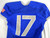 2016 Air Force Falcons #17 Game Used Blue Jersey NP R M 917