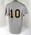 2008 Shreveport Sports #10 Game Used Grey Jersey XL DP29837