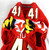 2020 Maryland Terrapins #41 Game Used Red Jersey Football NP Removed 44 355