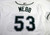 2004-05 Tampa Bay Rays John Webb #53 Game Used White Jersey 50 DP39526