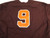 Virginia Tech Hokies #9 Game Used Maroon Baseball Jersey 020