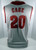 Alabama Crimson Tide Greg Cage #20 Game Used Grey Jersey