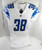 2017 Detroit Lions Mike Ford Jr #38 Game Issued White Jersey 38 630