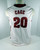 Alabama Crimson Tide Greg Cage #20 Game Used White Jersey BAMA00231