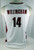 Alabama Crimson Tide Candiss Willingham #14 Game Used White Jersey BAMA00214