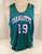 1990s Charlotte Hornets #19 Game Issued Black Teal Reversible Practice Jersey 48