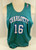 1990s Charlotte Hornets #16 Game Issued Black/Teal Reversible Practice Jersey 2