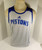 2015-16 Detroit Pistons Game Issued Blue Grey Reversible Practice Jersey XL 5