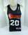 1990s Atlanta Hawks #20 Game Issued Black White Practice Reversible Jersey L 160