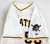2015 Pittsburgh Pirates Radhames Liz #58 Game Issued White Jersey 46 759