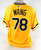2019 Pittsburgh Pirates Wei-Chung Wang #78 Game Issued Yellow Jersey 1979 TBTC