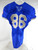 Air Force Falcons #86 Game Used Blue Jersey Name Plate Removed M 932