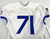 Air Force Falcons #71 Game Used White Jersey Name Plate Removed XL 020