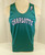 1990 Charlotte Hornets Blank Game Issued Black Teal Reversible Practice Jersey 2