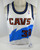 1997-98 Cleveland Cavaliers Carl Thomas #30 Game Issued White Jersey 48 DP07823