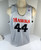 1990s Atlanta Hawks #44 Game Issued Black White Practice Jersey 3XL DP44715