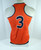 2012 Auburn War Eagles #3 Game Used Womens Blue Orange Practice Jersey DP12708