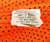 2012 Auburn War Eagles #3 Game Used Womens Blue Orange Practice Jersey DP12708