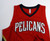 2015-16 New Orleans Pelicans Blank Game Issued Red Jersey XL DP43636