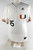 Miami Hurricanes #45 Game Used White Jersey Baseball NP Rem42 816