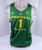 2017-18 Oregon Ducks #1 Game Issued Green Jersey 52 DP31059