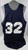 1990s Orlando Magic #32 Game Issued White Navy Practice Jersey XXXL DP25395