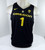 2017-18 Oregon Ducks #1 Game Issued Black Jersey 52 DP31072