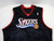 2006-07 Philadelphia 76ers Blank Game Issued Black Jersey 52 + 4 L 3