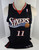 2007-08 Philadelphia 76ers Gordon Giricek #11 Game Issued Black Jersey 48 + 4" L 765