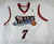 2002-03 Philadelphia 76ers John Salmons #7 Game Issued White Jersey 48 55