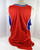 2007-08 Philadelphia 76ers Blank Game Issued Red Jersey 54 + 4 L 195