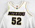 2000s Missouri Tigers #52 Game Issued White Jersey Basketball 58 259