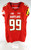 2020 Maryland Terrapins #99 Game Used Red Jersey Football NP Rem 44 331