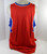 2007-08 Philadelphia 76ers Blank Game Issued Red Jersey 54 + 4" Length 198