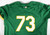 2024 Oakland Athletics Daniel Susac #73 Game Issued Pos Used Kelly Green Jersey