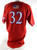 Kansas Jayhawks #32 Game Used Red Jersey Baseball 46 993