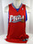 2007-08 Philadelphia 76ers Blank Game Issued Red Jersey 50 + 4" L 180