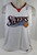 2007-2008 Philadelphia 76ers Blank Game Issued White Jersey 54+4 DP24777