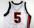 Team USA Basketball #5 Game Issued White Jersey 44 DP20252