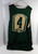 Late 2000s UAB Blazers #4 Game Used Green Gold Practice Jersey 3XL 76