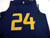 2019-20 Utah Jazz #24 Game Used Reversible Navy White Jersey L DP30084