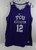 Texas Christian Uni TCU Horn Frogs #12 Purple Basketball Game Used Jersey 5